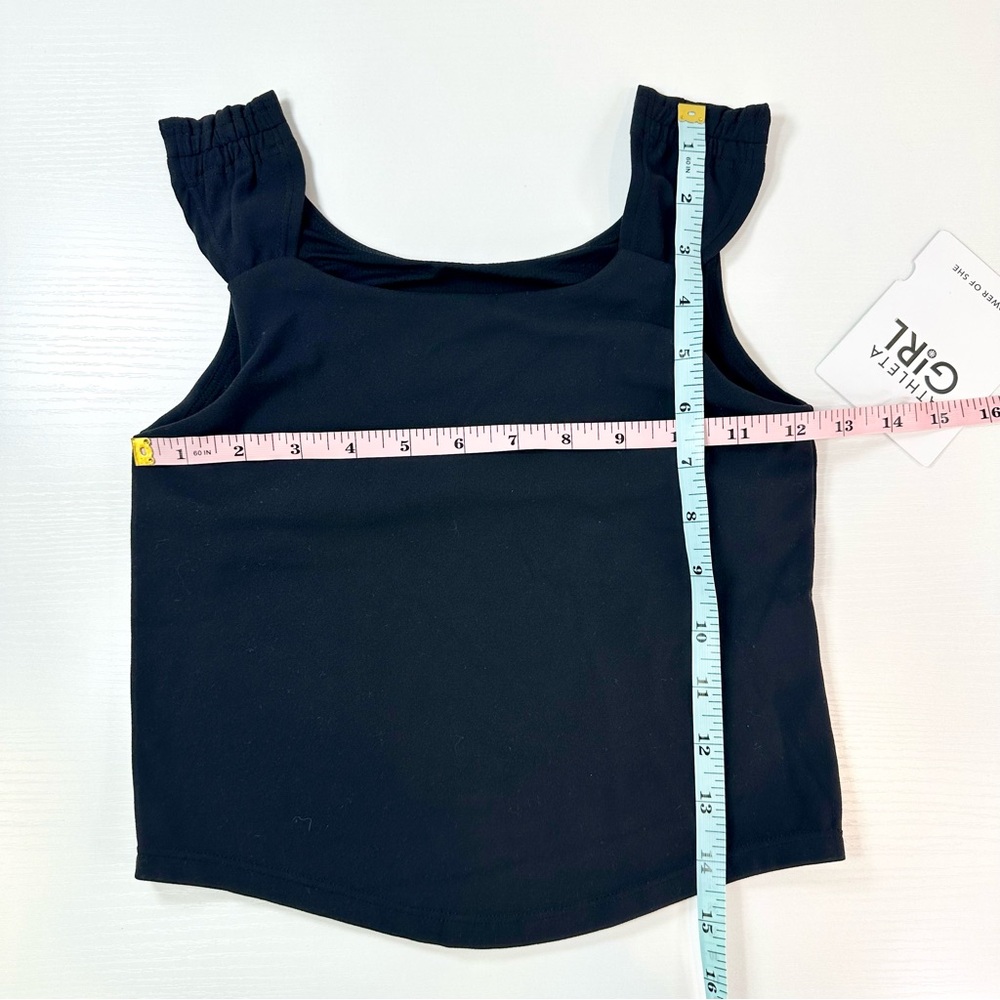 Athleta Girl Transcend Ruched Support Tank Top, Small 7 - Picture 13 of 14